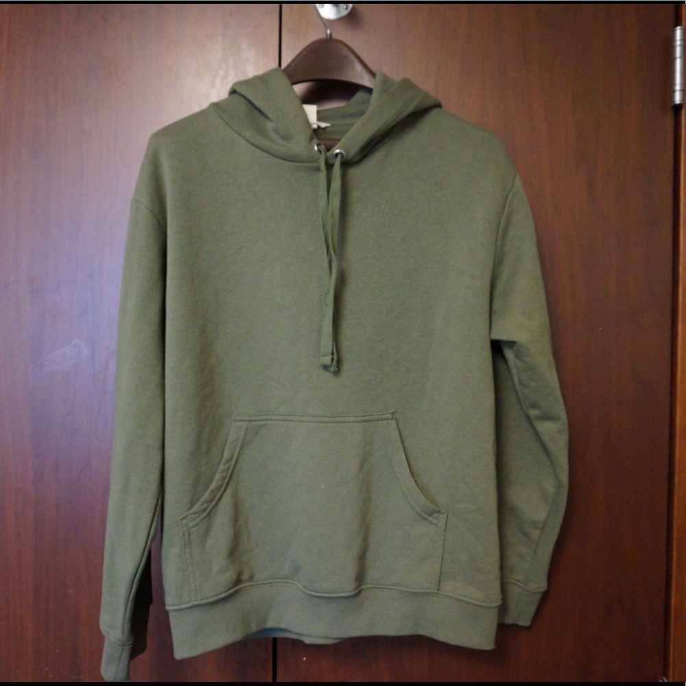H&M Womens Small Olive Hoodie